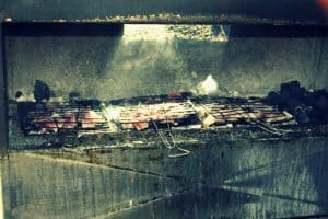 Grilling Lunch