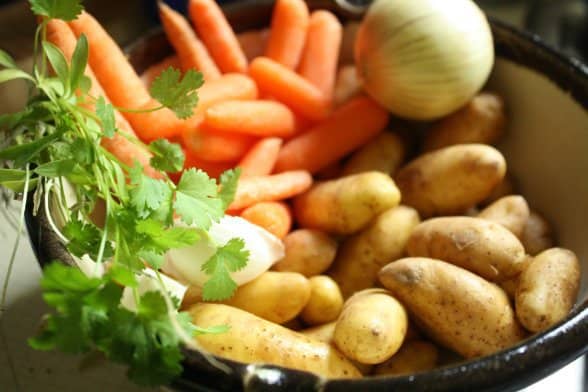 Vegetables for Chorba Vegetables for Moroccan Chicken and Rice Soup