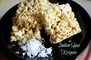 Indian Spice Krispie Treats