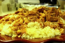 Halal Potluck Meal at American Muslim Mom