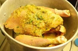 Steamed and Stuffed Moroccan Chicken