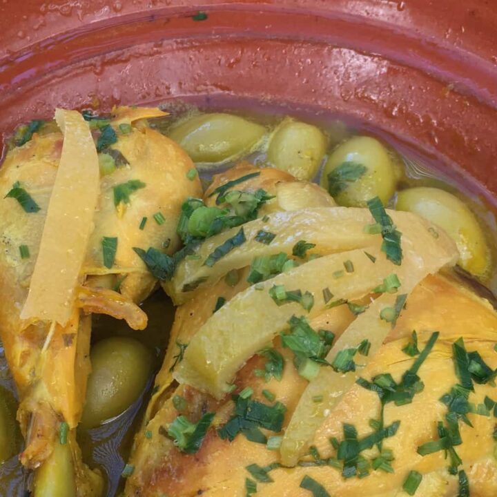 Classic Chicken and Olive Tajine Recipe