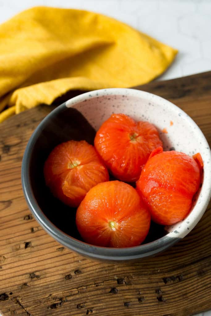 Taktouka: Green Pepper and Tomato Salad