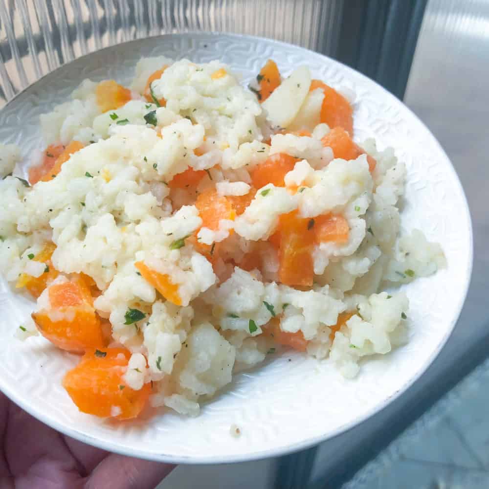 Potato, Carrot and Rice Salad