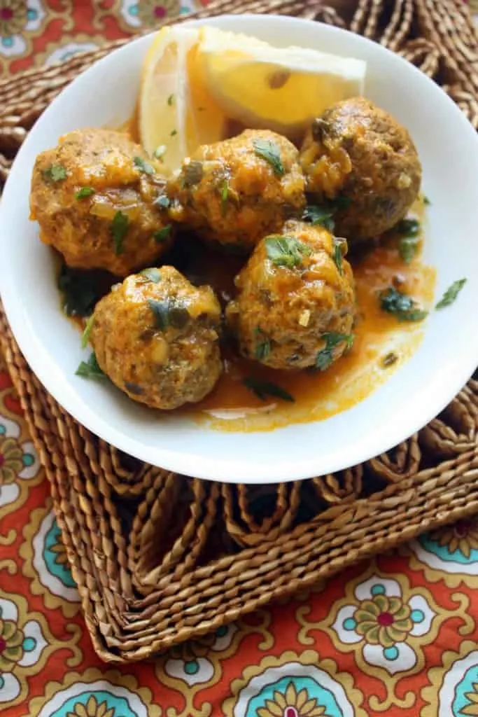 Amnah's Moroccan Meatball Tagine