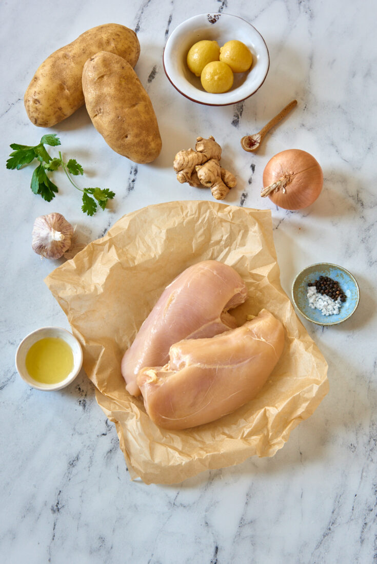 Moroccan Lemon Chicken Tajine with Potatoes MarocMama