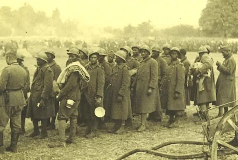 French African soldiers