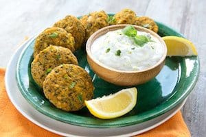 Baked Sweet Potato Fritters