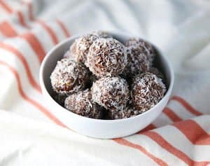 Coconut Cashew Date Balls