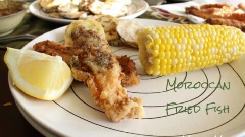Moroccan Fried Fish Dinner