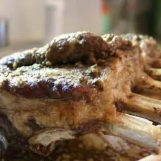 Spiced Moroccan Rack of Lamb