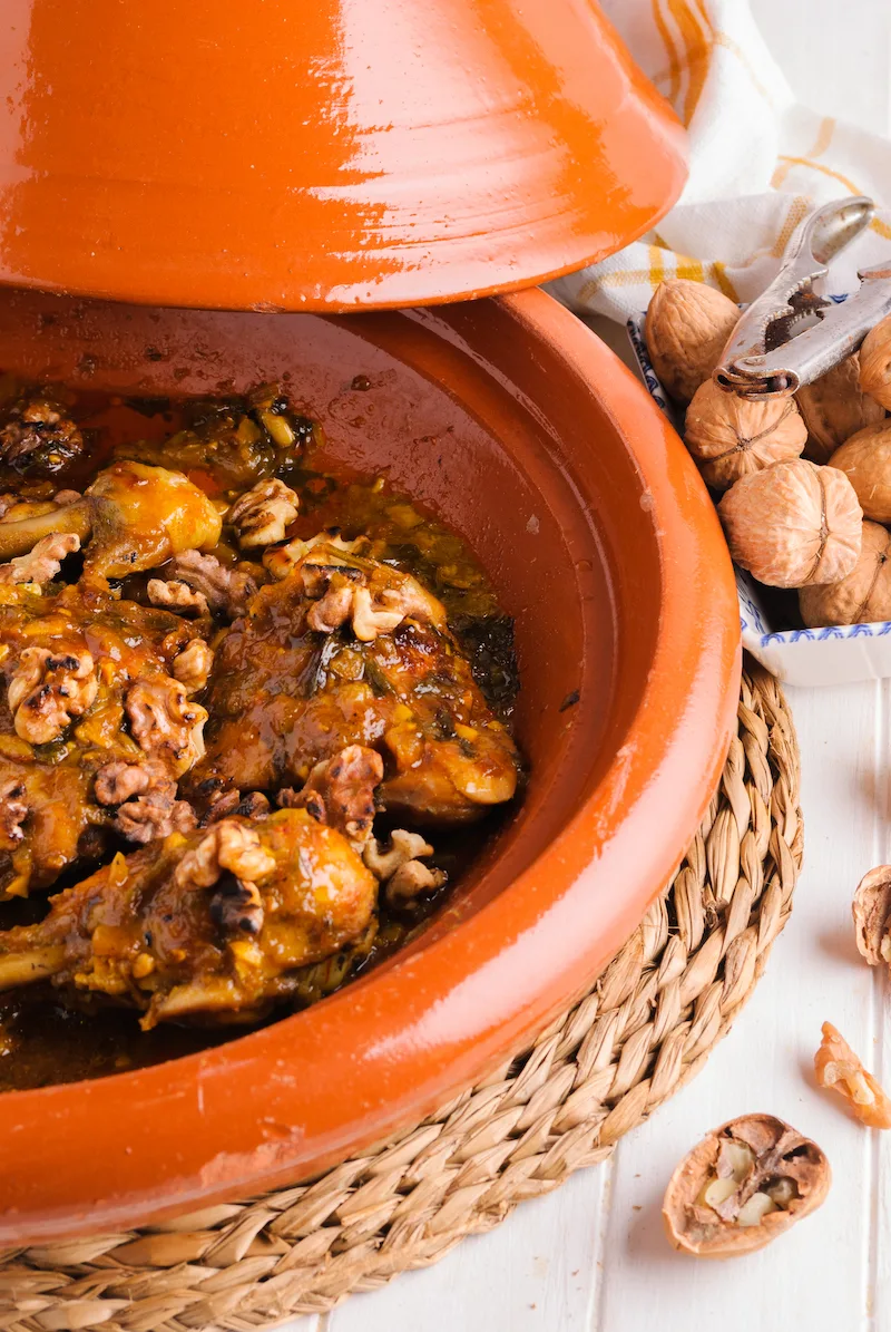 Chicken and Walnut Tajine