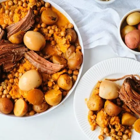 Skinha or Dafina – Moroccan Jewish Sabbath Meal