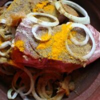 Lamb and Artichoke Tajine