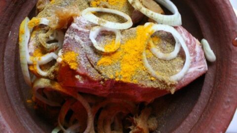Lamb and Artichoke Tajine