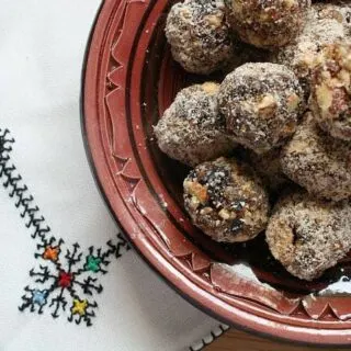 Moroccan Haroset Truffles