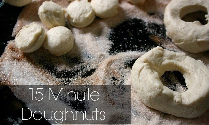 15 Minute Doughnuts