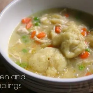 Easy Chicken and Dumplings