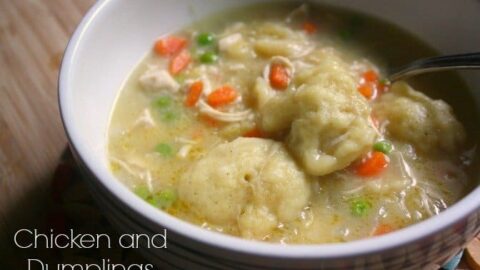 Easy Chicken and Dumplings