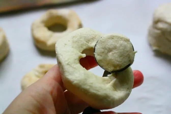 Melon Baller Doughnuts