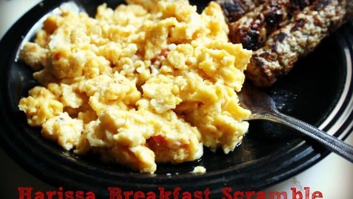 Harissa Breakfast Scramble