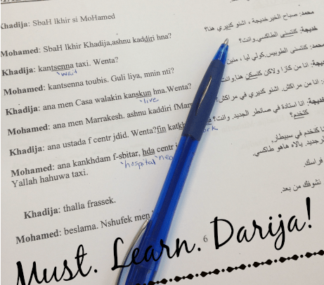 Learning Darija in Morocco - and why it's important