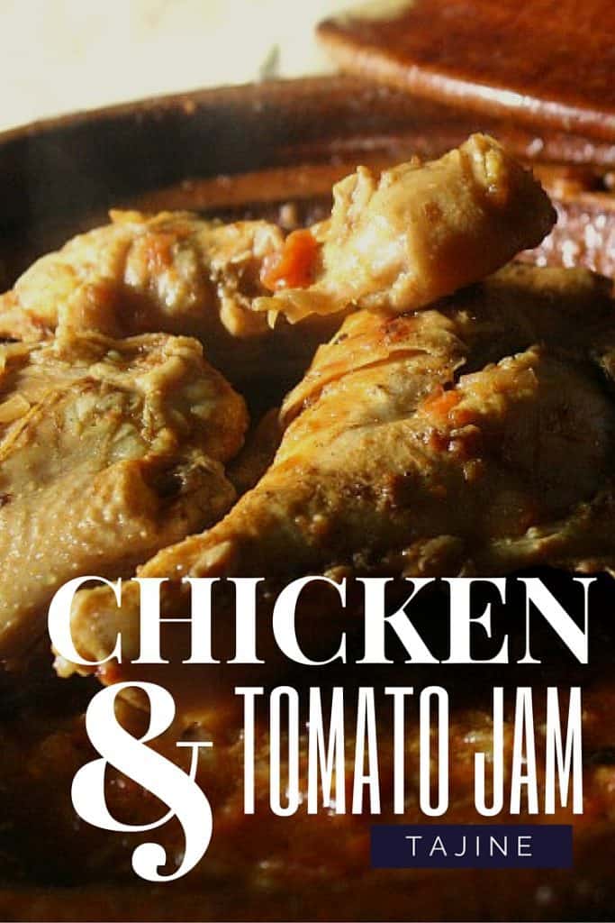 Chicken Tajine with Tomato and Onion Jam