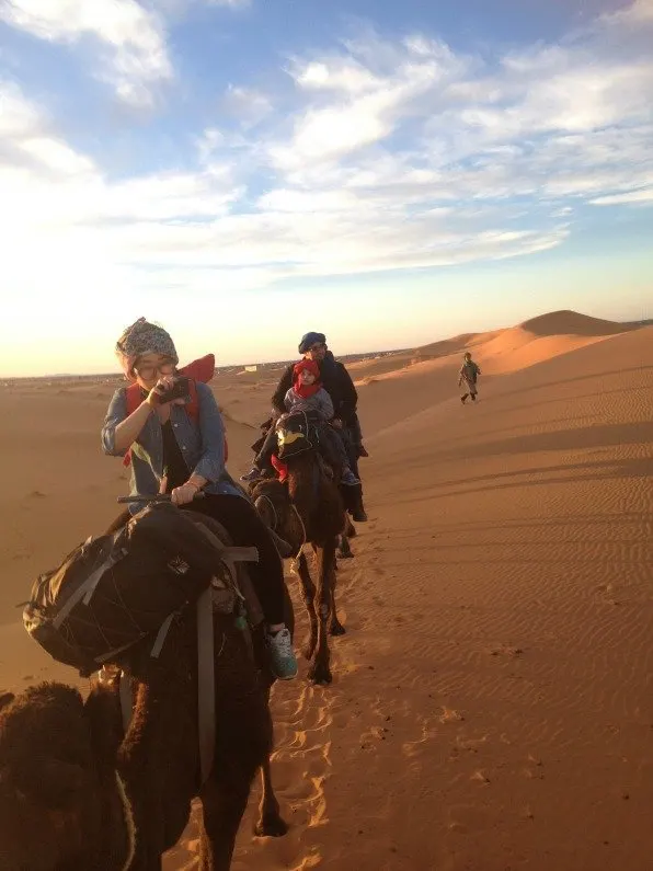 Kids on Camels