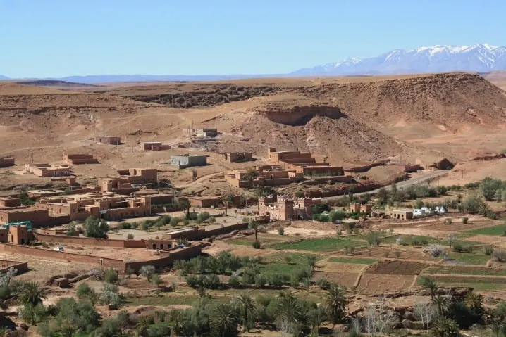 Ait Ben Haddou from village top