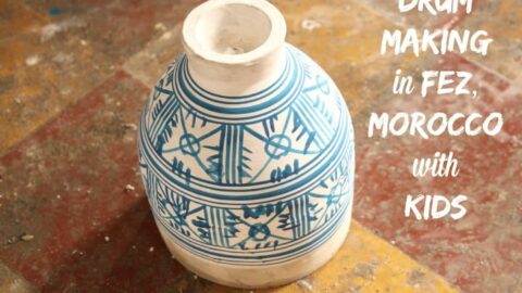 Making Moroccan Drums in Fez, Morocco