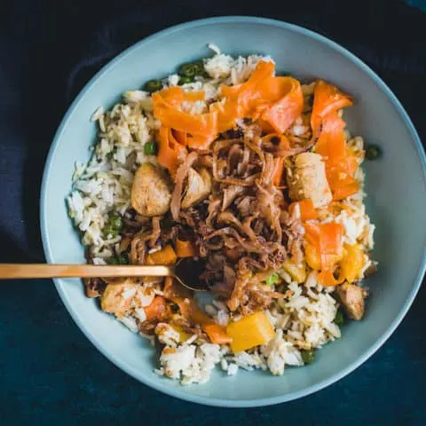 Afghani Chicken Pulao