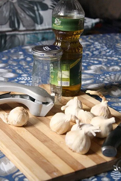 Garlic Infused Olive Oil