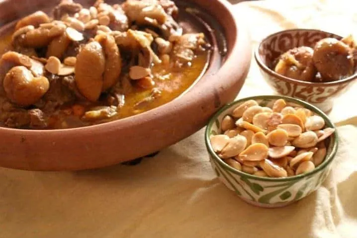 Lamb, Fig, and Almond Tajine Side