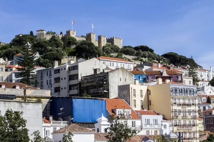 Castelo Sao Jorge Lisbon Portugal