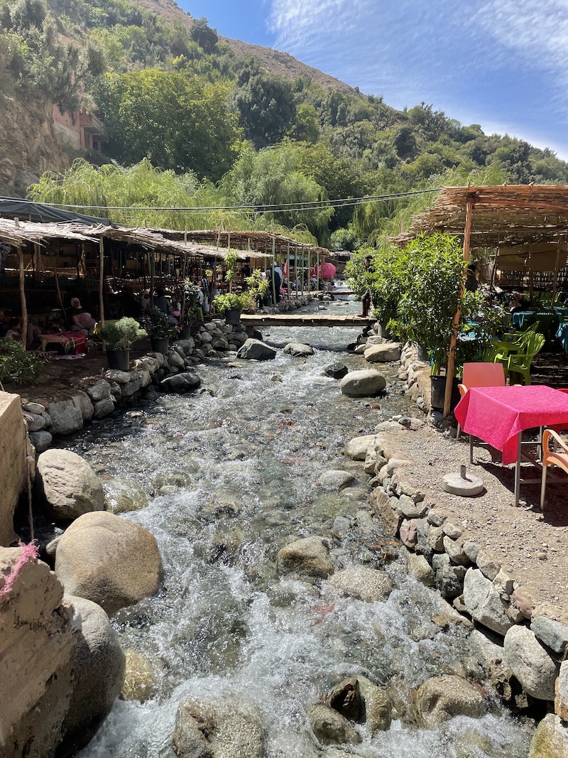 River in the Ourika Valley