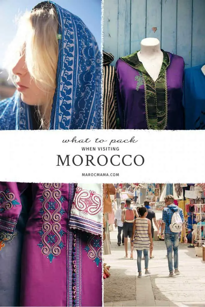 Packing Ideas for Morocco