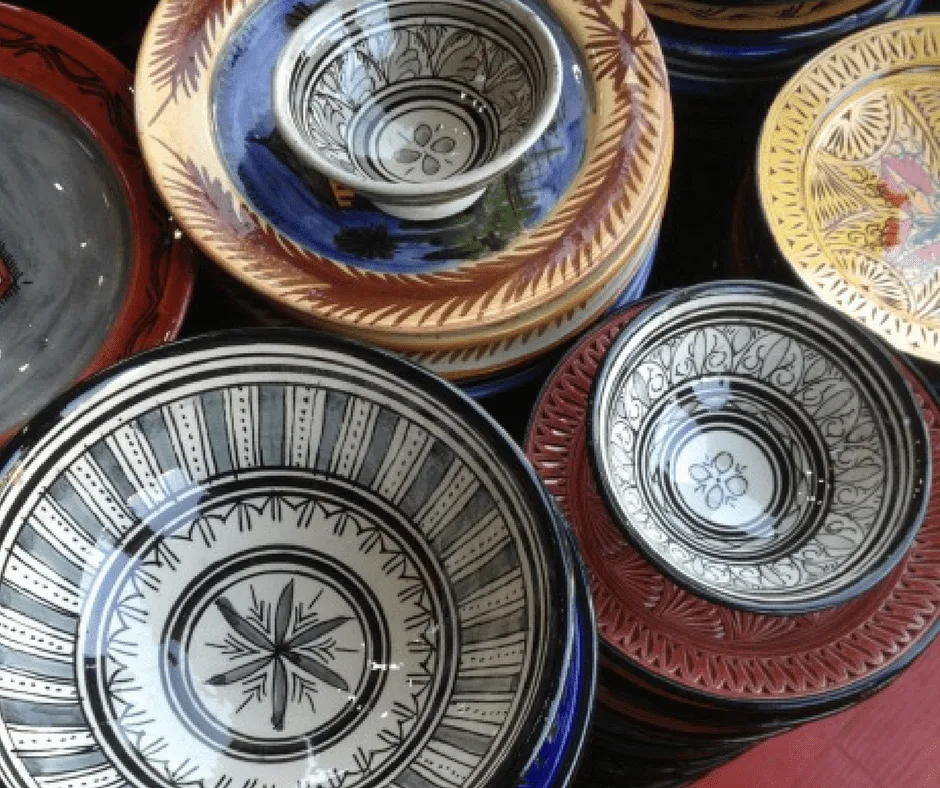 Moroccan ceramics are an inexpensive and memorable souvenir.