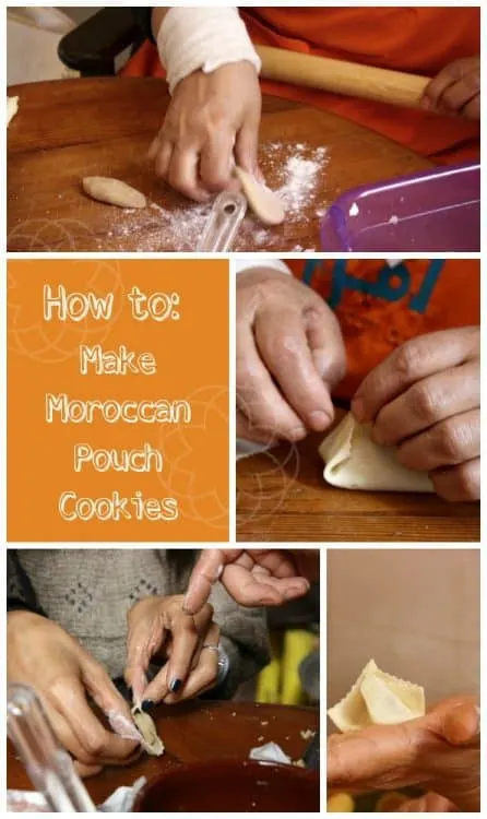 How to make Moroccan pouch cookies