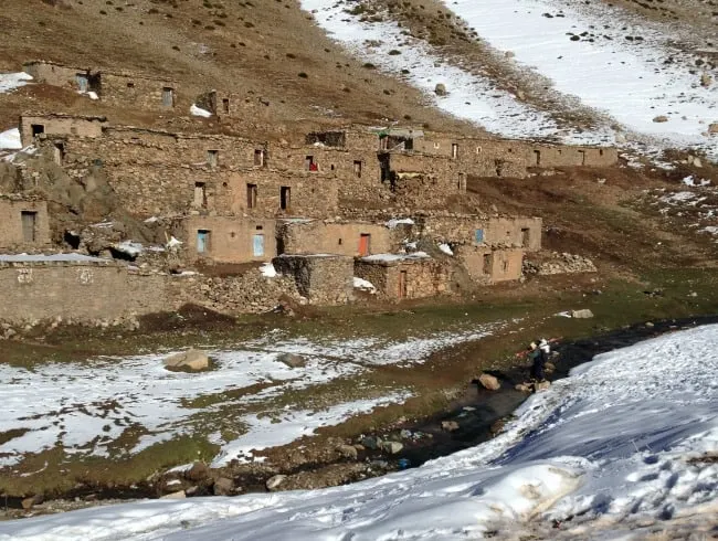 Berber village Oukaimden