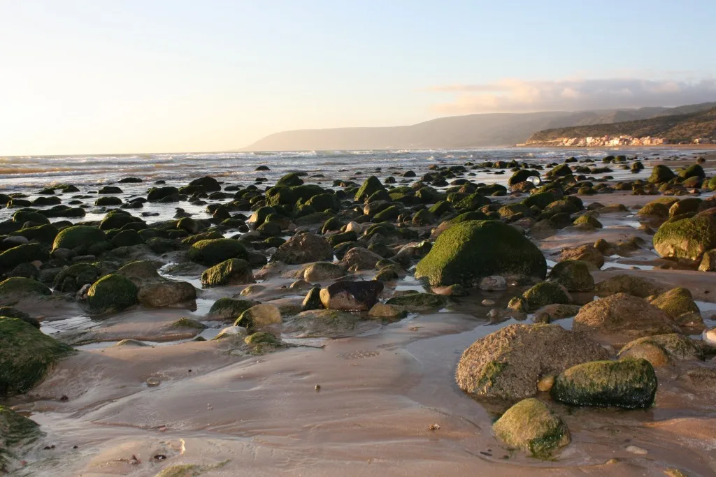 Rocky Beach in Taghazout