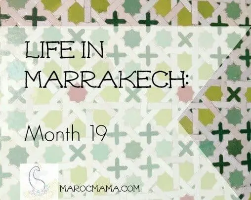 Life in Marrakech Month 19
