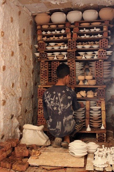 Firing kiln for Safi Pottery