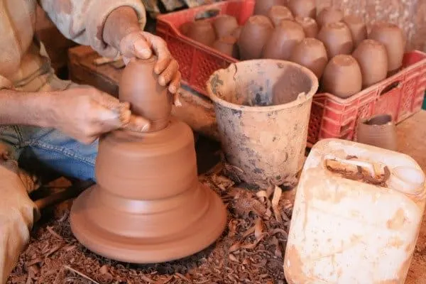 Safi Morocco Potter at Work