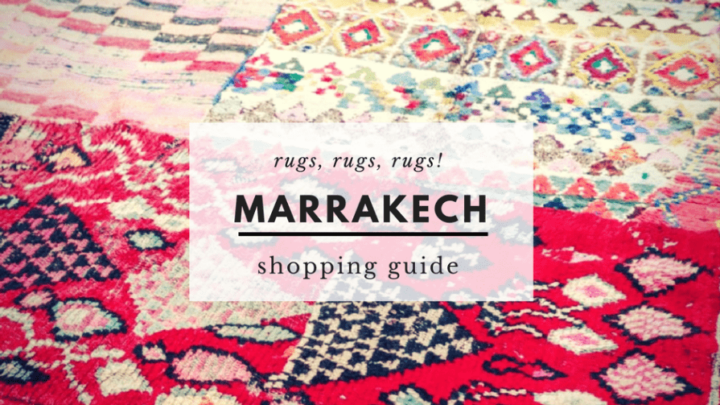 buying Moroccan rugs in Marrakech