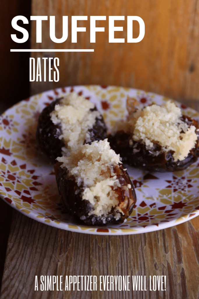 Stuffed Dates for Ramadan