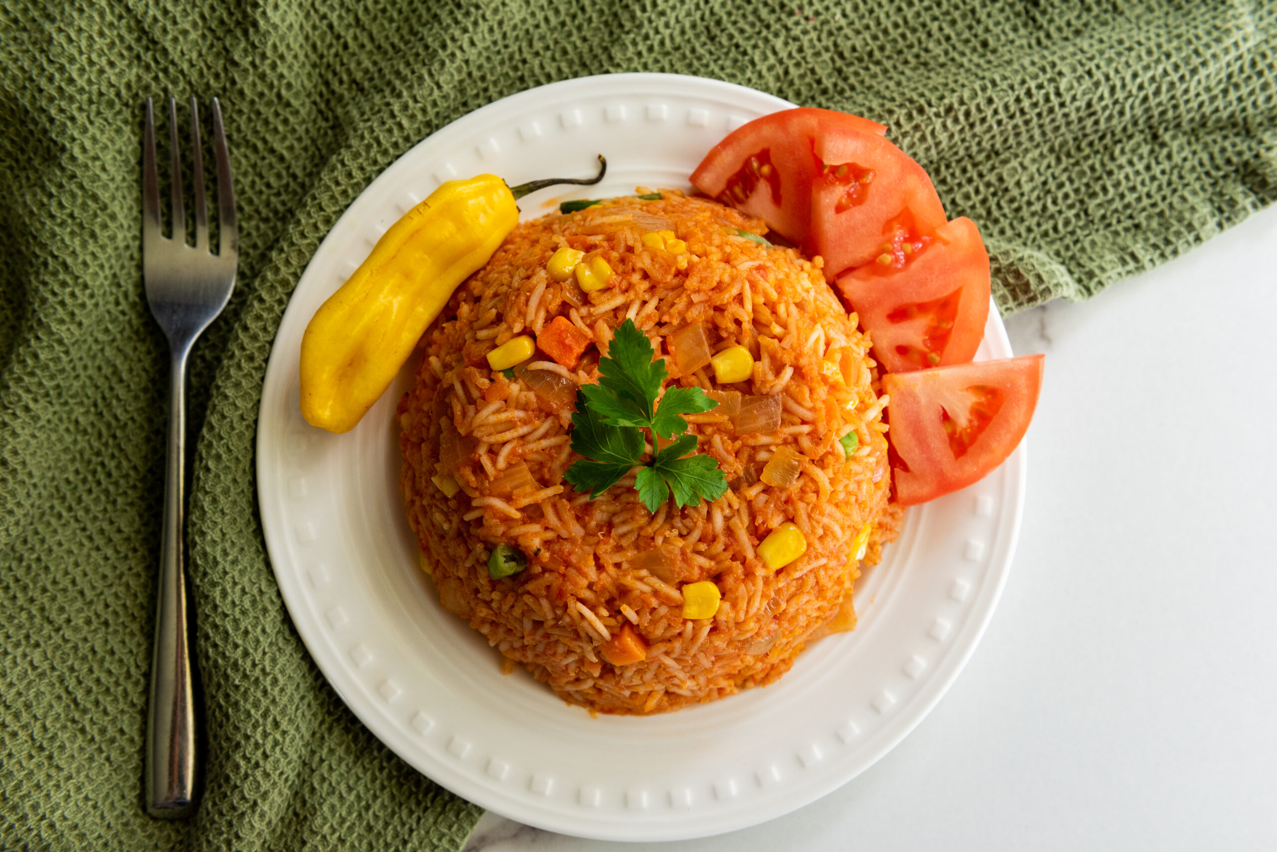 Jollof Rice and Chicken - We Eat At Last