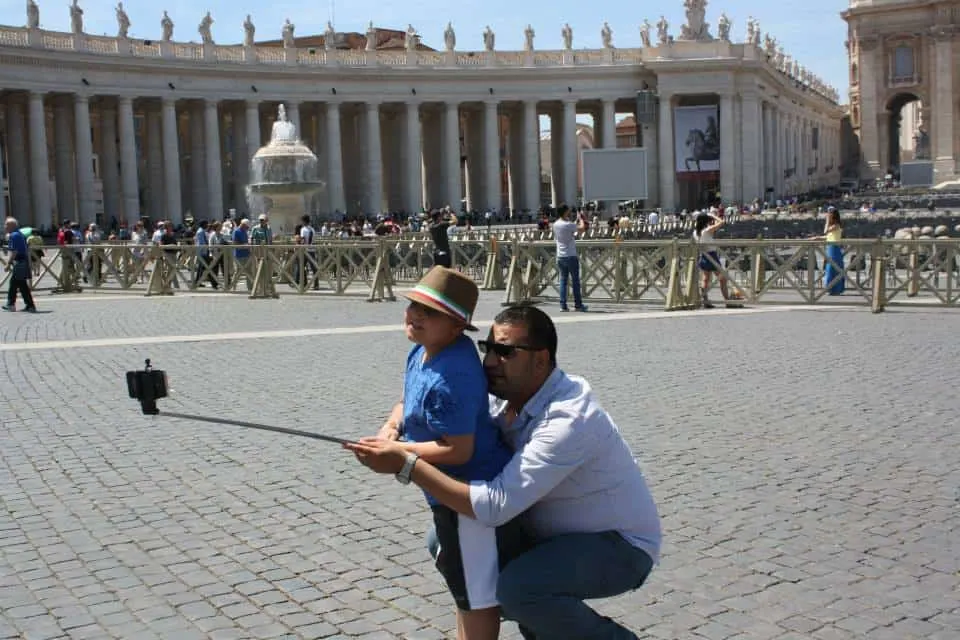 Outside the Vatican