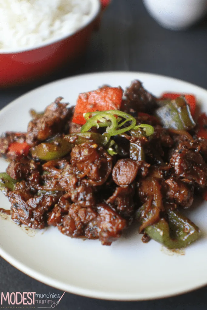 Pepper Lamb Stir Fry