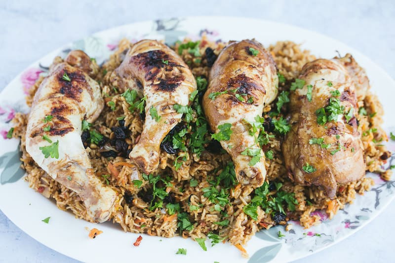 Saudi Arabian Kabsa Chicken And Rice