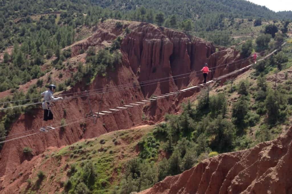 Ziplining in the Atlas Mountains COVER